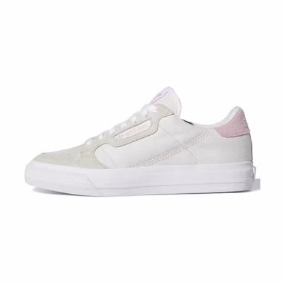 (W) adidas originals Continental Vulc White/Brown/Pink
