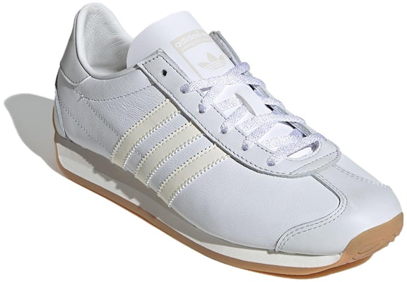 (Women) adidas Originals Country OG "Footwear White/Off White/Alumina" IE8411 Lookbook (Women) adidas Originals Country OG "Footwear White/Off White/Alumina" IE8411