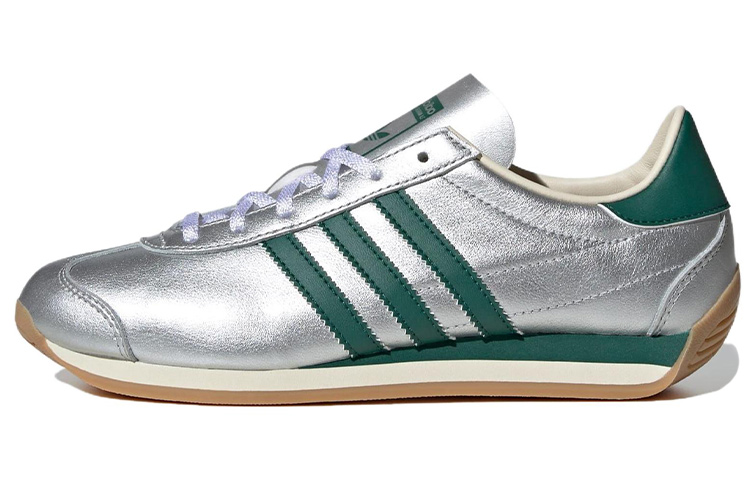 (Women) adidas Originals Country OG "Silver Metallic/College Green/Cream White" IE8412