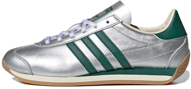 (女款)adidas Originals Country OG "銀色金屬/學院綠/奶油白" IE8412 Buy (女款)adidas Originals Country OG "銀色金屬/學院綠/奶油白" IE8412