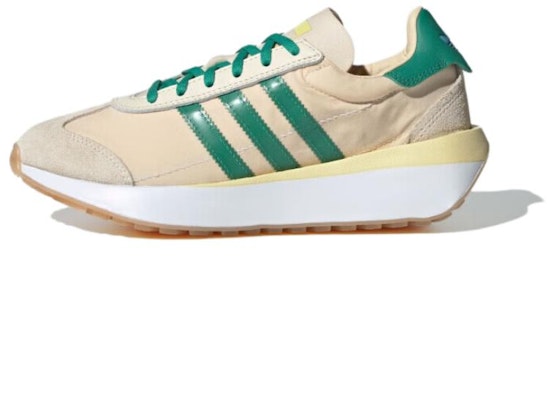 adidas originals COUNTRY XLG 復古經典 防滑耐磨 低筒 日常休閒鞋 女款 米綠白 Buy adidas originals COUNTRY XLG 復古經典 防滑耐磨 低筒 日常休閒鞋 女款 米綠白