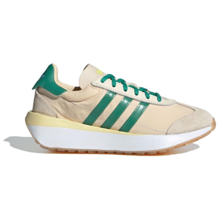 Order adidas originals COUNTRY XLG 復古經典 防滑耐磨 低筒 日常休閒鞋 女款 米綠白