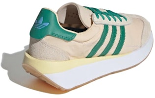 adidas originals COUNTRY XLG 復古經典 防滑耐磨 低筒 日常休閒鞋 女款 米綠白 Shop adidas originals COUNTRY XLG 復古經典 防滑耐磨 低筒 日常休閒鞋 女款 米綠白