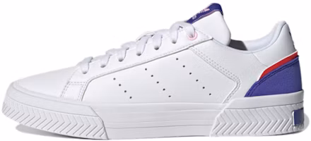(Women) adidas Originals Court Tourino 'Bright White' GZ9236 (Women) adidas Originals Court Tourino 'Bright White' GZ9236
