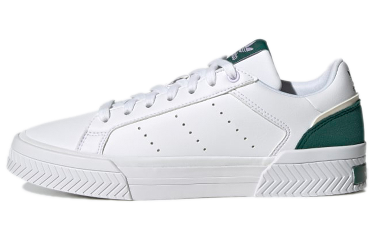 (W) adidas originals Court Tourino 'Bright White Green'