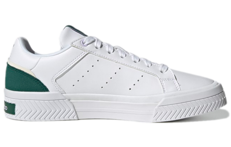 (W) adidas originals Court Tourino 'Bright White Green' 圖 2
