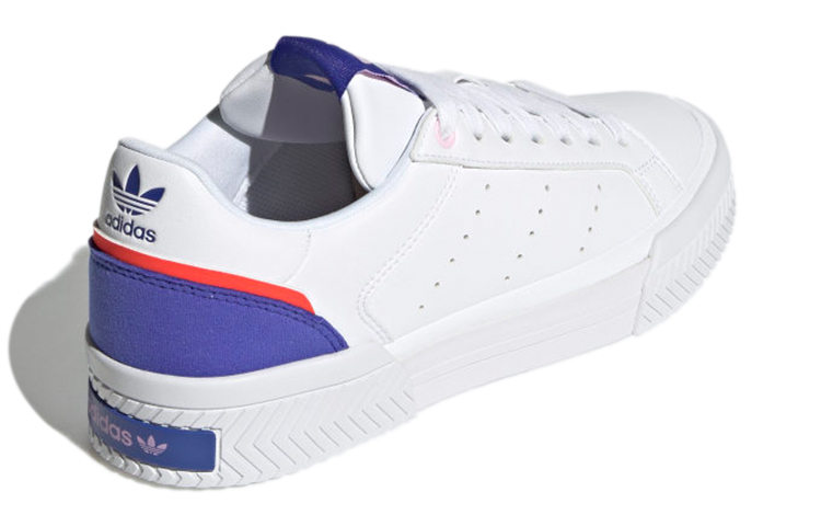 (W) adidas Originals Court Tourino 'Bright White' 圖 4
