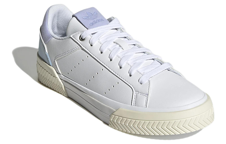 Lookbook adidas originals Court Tourino 舒適 耐磨 板鞋 女款 白藍
