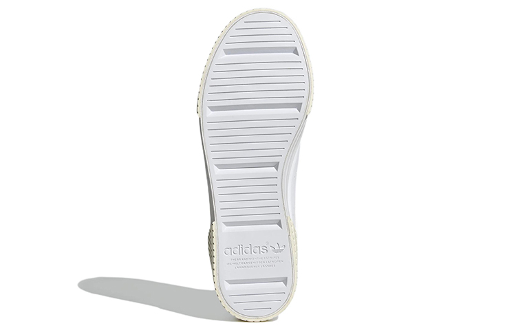 Details for adidas originals Court Tourino 舒適 耐磨 板鞋 女款 白藍