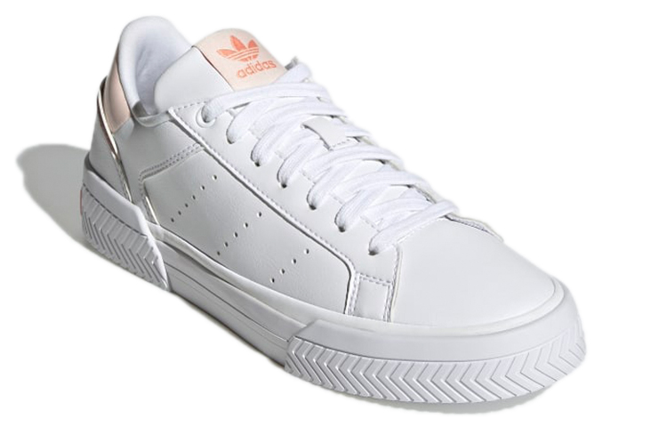 (W) adidas Originals Court Tourino 'White Pink' 圖 3