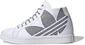 Buy adidas originals CourtVantage Heel Logo 復古休閒 帆布鞋 女款 白色