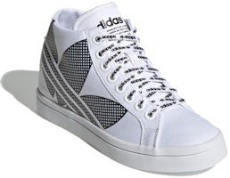 adidas originals CourtVantage Heel Logo 復古休閒 帆布鞋 女款 白色 Lookbook adidas originals CourtVantage Heel Logo 復古休閒 帆布鞋 女款 白色