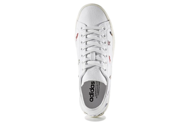 Shop adidas originals Courtvantage 女式 漢玉白