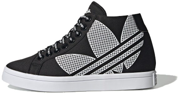 (W) 阿迪达斯三叶草 Courtvantage 鞋跟标志 '黑白' FU6819 Buy (W) 阿迪达斯三叶草 Courtvantage 鞋跟标志 '黑白' FU6819