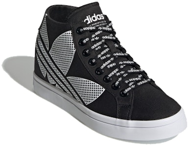 (W) 阿迪达斯三叶草 Courtvantage 鞋跟标志 '黑白' FU6819 Lookbook (W) 阿迪达斯三叶草 Courtvantage 鞋跟标志 '黑白' FU6819