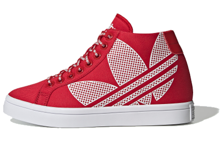 (Women) adidas originals Courtvantage Heel Logo 'Red White' FU6821