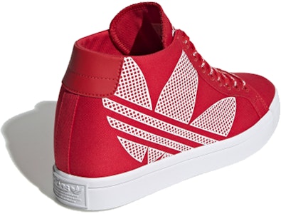 (W) adidas Originals Courtvantage Logo Talón 'Rojo Blanco' FU6821 Shop (W) adidas Originals Courtvantage Logo Talón 'Rojo Blanco' FU6821