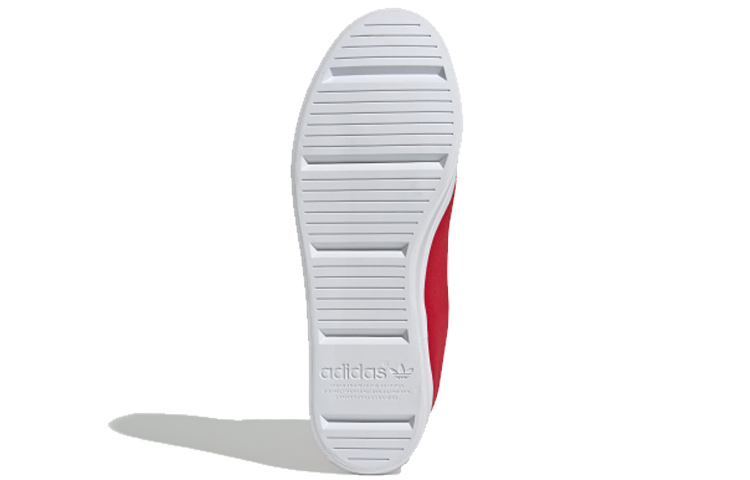 Purchase (W) adidas Originals Courtvantage Logo Talón 'Rojo Blanco' FU6821