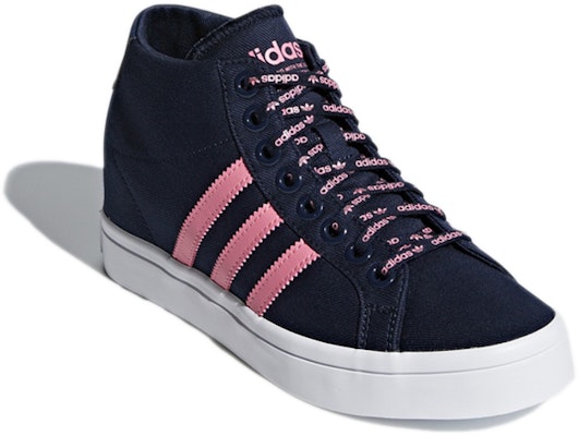 (W) adidas Originals Courtvantage Heel 3ST 'Hitam Putih Merah Jambu' F36310 Lookbook (W) adidas Originals Courtvantage Heel 3ST 'Hitam Putih Merah Jambu' F36310