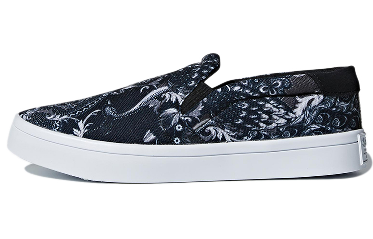 (Women) adidas Originals Courtvantage Slip On 'Black' S79967