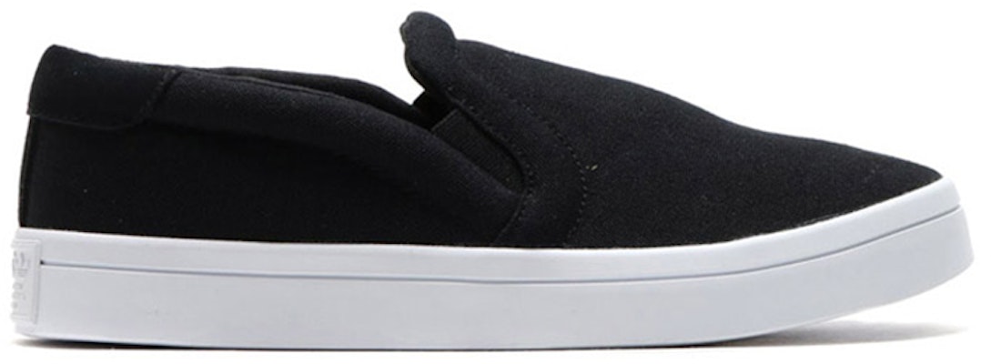 (W) adidas Originals Courtvantage Slip On Hitam/ 'Putih' S75171 Order (W) adidas Originals Courtvantage Slip On Hitam/ 'Putih' S75171