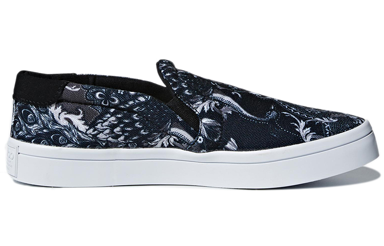 Order (W) adidas Originals Courtvantage Slip On ''Zwart'' S79967