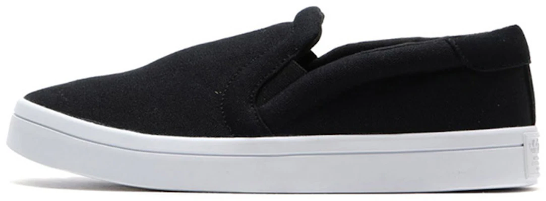 (W) adidas Originals Courtvantage Slip On Zwart/Wit S75171 Buy (W) adidas Originals Courtvantage Slip On Zwart/Wit S75171