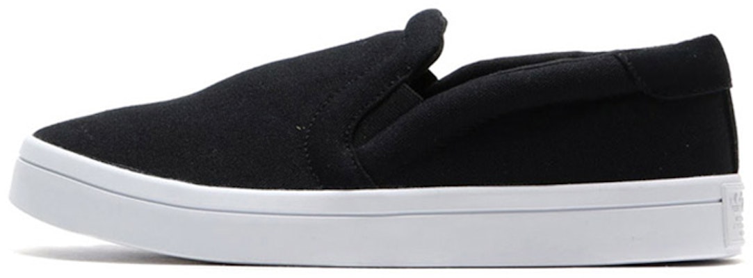 (Women) adidas originals Courtvantage Slip On Black/ 'White' S75171 Buy (Women) adidas originals Courtvantage Slip On Black/ 'White' S75171