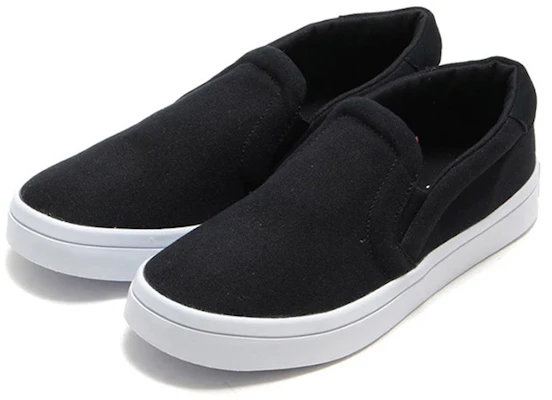 (W) adidas Originals Courtvantage Slip On Zwart/Wit S75171 Lookbook (W) adidas Originals Courtvantage Slip On Zwart/Wit S75171