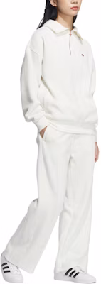 (Women) adidas Originals Cozy Zip Crew Half-Zip Sweatshirt Off-White Casual Top JM8059 Lookbook (Women) adidas Originals Cozy Zip Crew Half-Zip Sweatshirt Off-White Casual Top JM8059