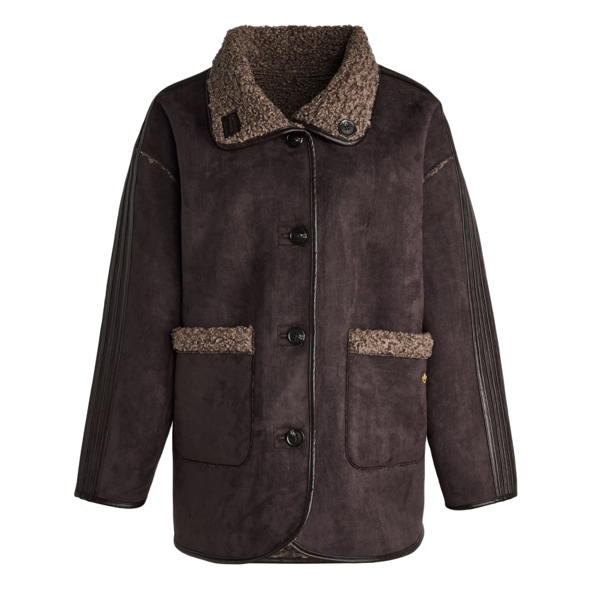 (Women) adidas Originals Crafted Jacket Chinese New Year Reversible Sherpa Jacket KT3146