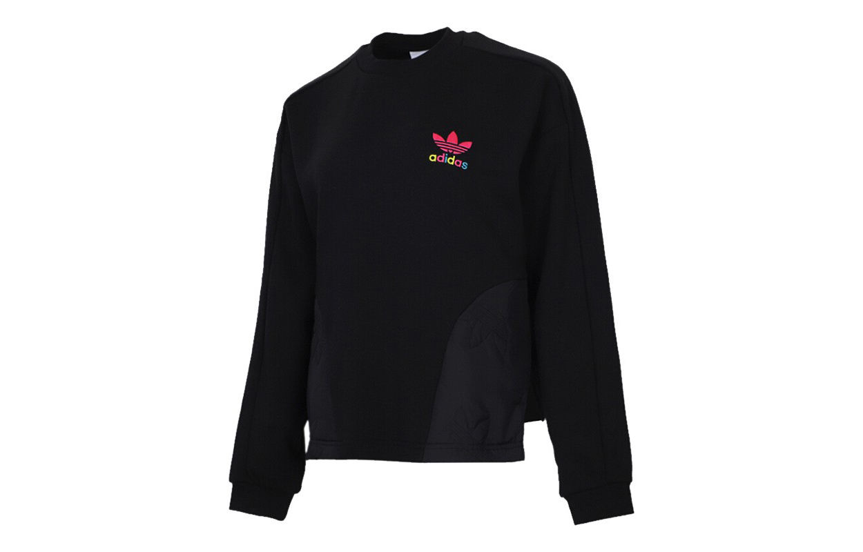 (Women) adidas Originals Crewneck Sweatshirt Black GV2931