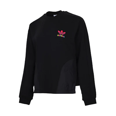 (Women) adidas Originals Crewneck Sweatshirt Black GV2931