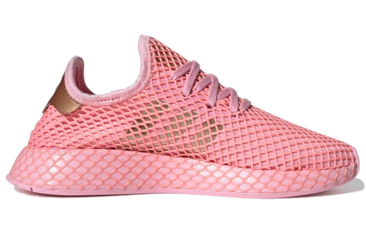 Order (W) adidas Originals Deerupt Runner 'Pink Gold' Sepatu Wanita EF5386