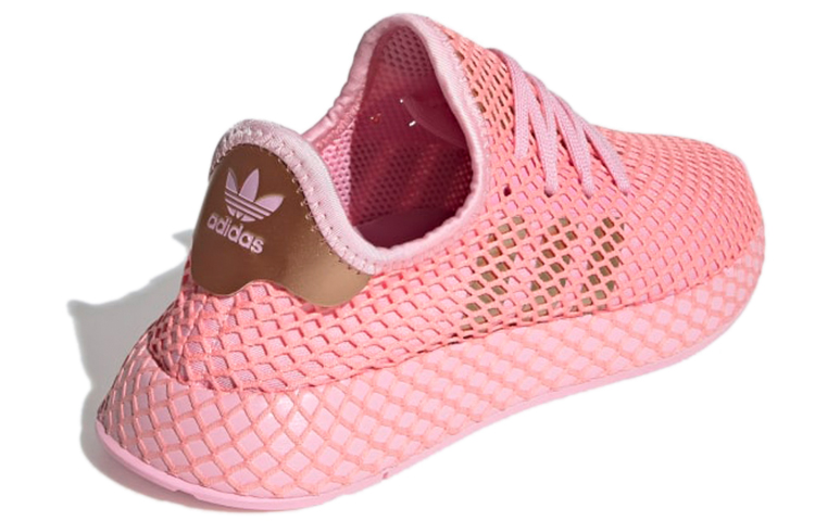 Shop (W) adidas Originals Deerupt Runner 'Pink Gold' Sepatu Wanita EF5386