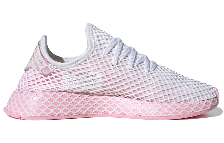 (W) adidas originals Deerupt RNNR 'White Pink' 圖 2