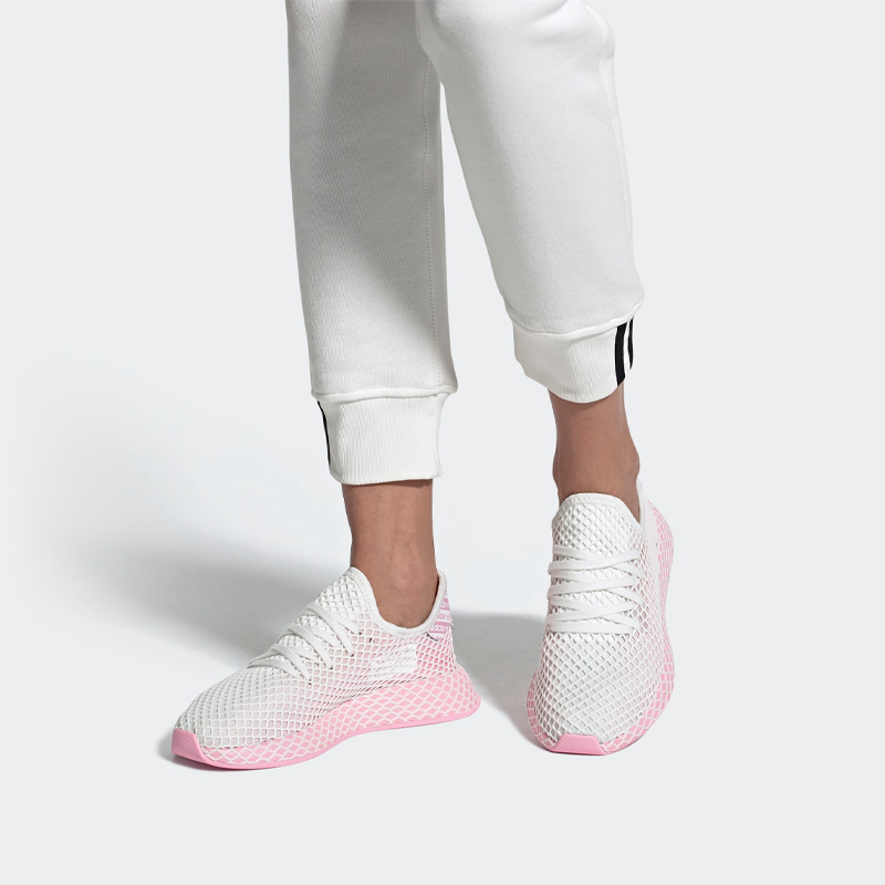 (W) adidas originals Deerupt RNNR 'White Pink' 圖 7