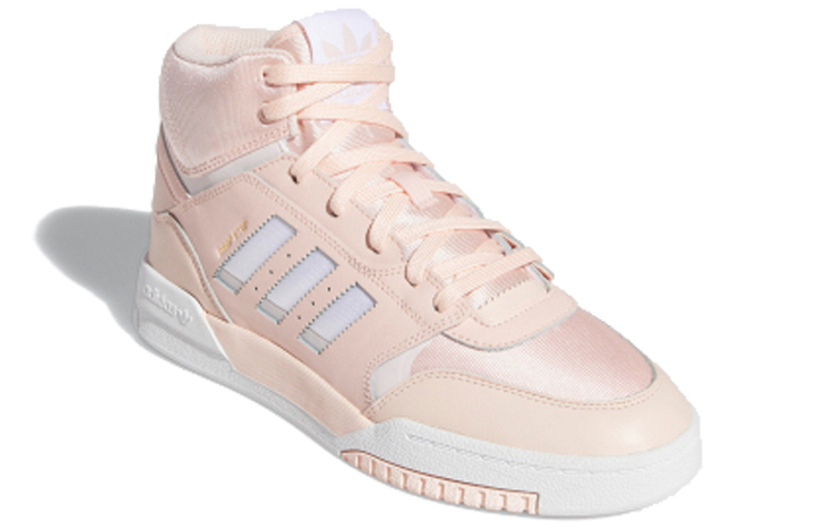 Lookbook (W) 阿迪达斯三叶草 DROP STEP 粉色款 EE5229