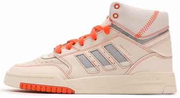 adidas originals Drop Step 耐研包覆性防滑 高筒 板鞋 女款 白橙 Buy adidas originals Drop Step 耐研包覆性防滑 高筒 板鞋 女款 白橙