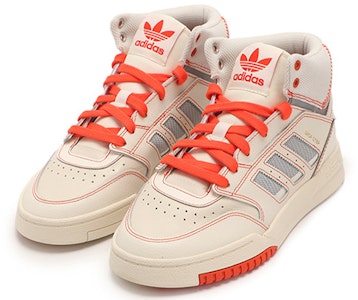 (W) アディダス ドロップステップ 白オレンジ FV4892 Lookbook (W) アディダス ドロップステップ 白オレンジ FV4892