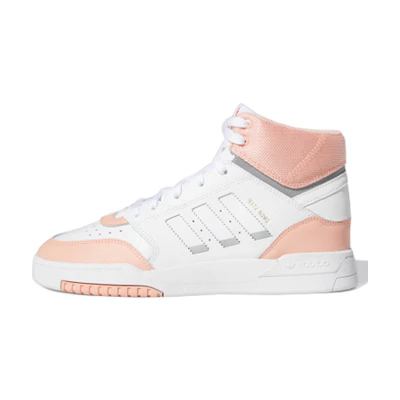 (W) adidas originals Drop Step 'White Orangepink'