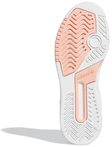 (W) アディダス ドロップステップ 白オレンジピンク EE6536 Details for (W) アディダス ドロップステップ 白オレンジピンク EE6536