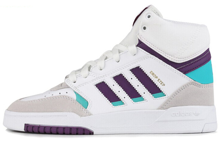 (W) adidas originals Drop Step 'White Gray Purple'