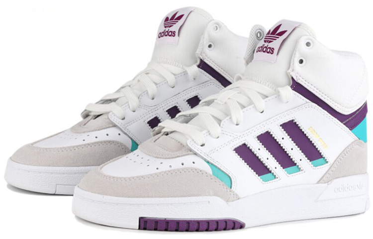 (W) adidas originals Drop Step 'White Gray Purple' 圖 3