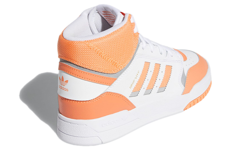 (W) adidas originals Drop Step White/Orange 圖 4