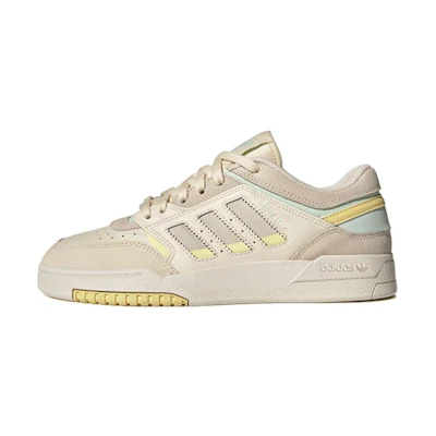 (W) adidas originals Drop Step Low 'Cream Yellow Blue'