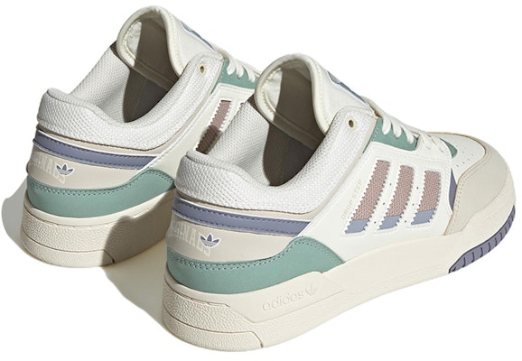 (Women) adidas originals Drop Step Low 'White Green Purple' IE1834 Shop (Women) adidas originals Drop Step Low 'White Green Purple' IE1834