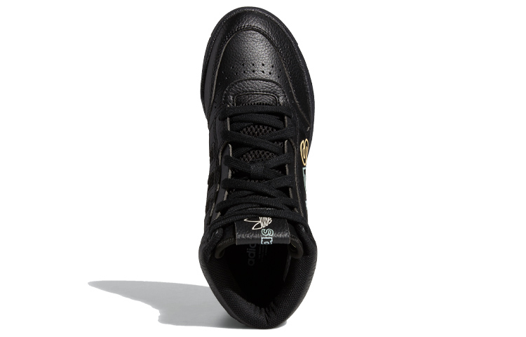 Purchase (W) 阿迪达斯三叶草 Drop Step XL '黑白' 衬鞋 FV4877