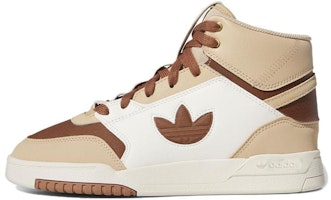 (Women) adidas Originals Drop Step IX Shoes 'White Khaki Brown' IF2686 (Women) adidas Originals Drop Step IX Shoes 'White Khaki Brown' IF2686