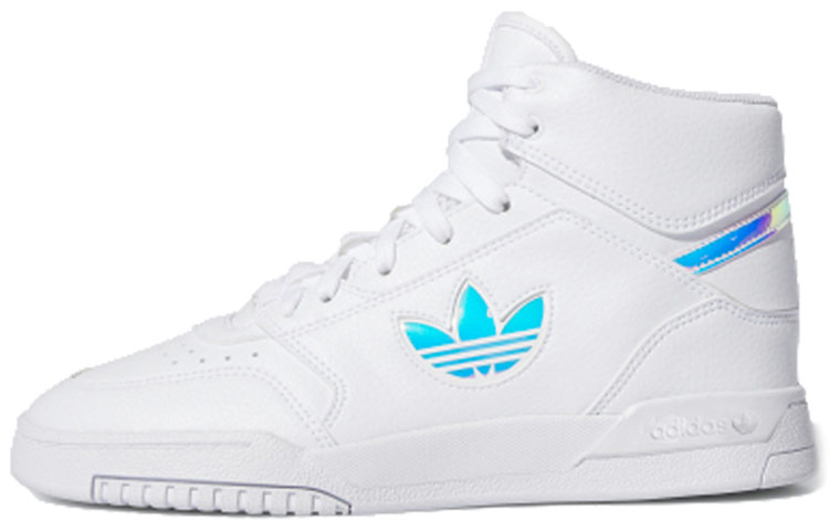 Buy adidas originals Drop Step XL 雷射 防滑耐磨 高筒 板鞋 女款 雷射白